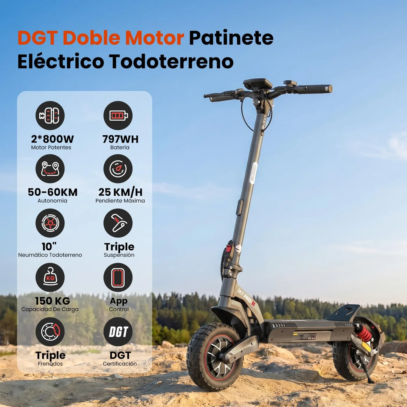 iScooter iX7 Pro DGT
